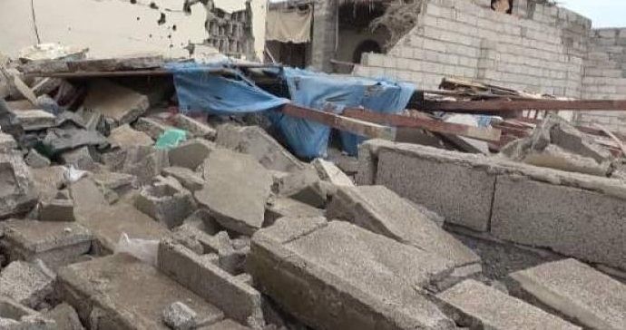 الضالع.. اصابة طفلين وتضرر منزلين إثر قصف حوثي على حي سكني بقعطبة