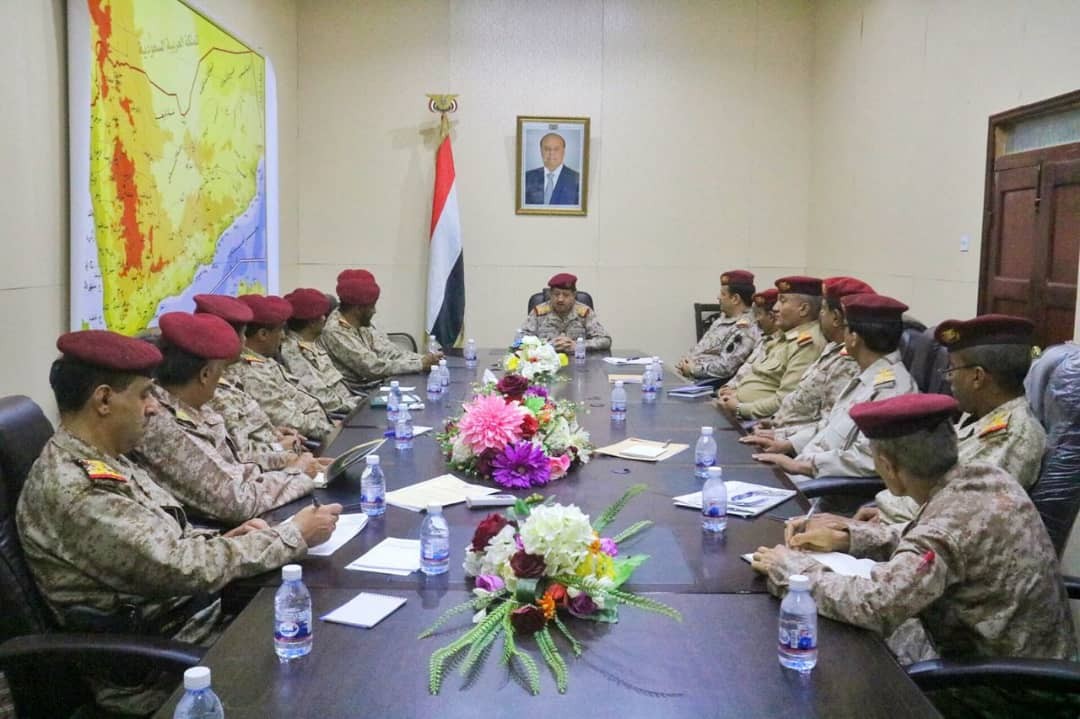 الفريق المقدشي يعقد اجتماعاً بقيادة وأركانات الجيش ديوان عام وزارة الدفاع