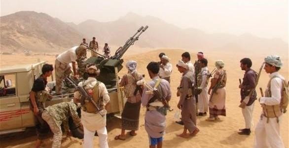  الجيش الوطني يضبط شحنة من اجهزة الاتصال العسكرية كانت في طريقها الى صنعاء