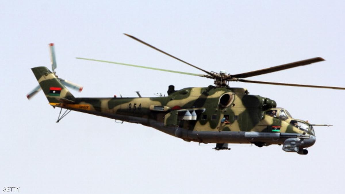 وكالة أنباء ليبيا: تحطم طائرة تابعة للجيش الليبي