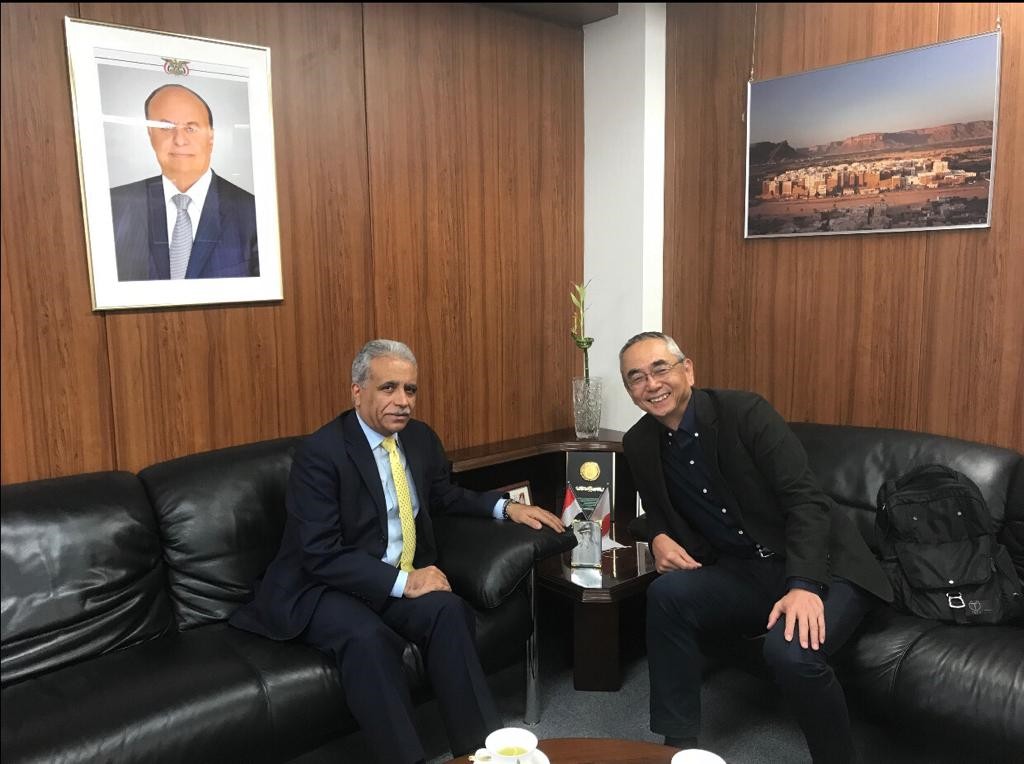 سفير اليمن في طوكيو يبحث إعادة تفعيل دور جمعية الصداقة اليمنية اليابانية