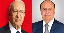 الرئيس هادي يبعث تهنئة لنظيره التونسي