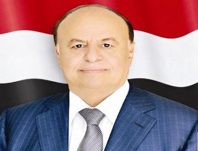 الرئيس هادي يعزي في وفاة القاضي علي عثمان