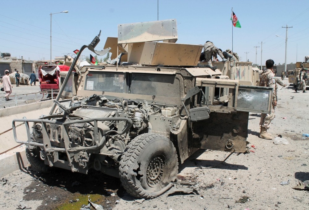 هجوم انتحاري يضرب اقليم لوجر الافغاني