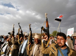 صنعاء.. قبائل بني الحارث تنفر ضد المليشيات الحوثية وتعلن وقوفها مع الحكومة الشرعية